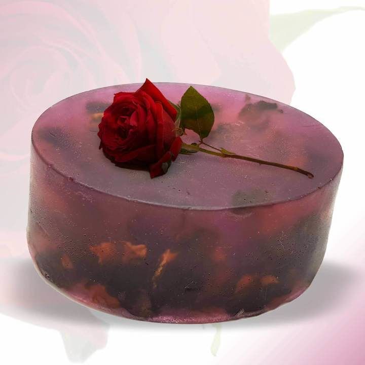 Homemade Organic Rose soap uploaded by business on 5/14/2021