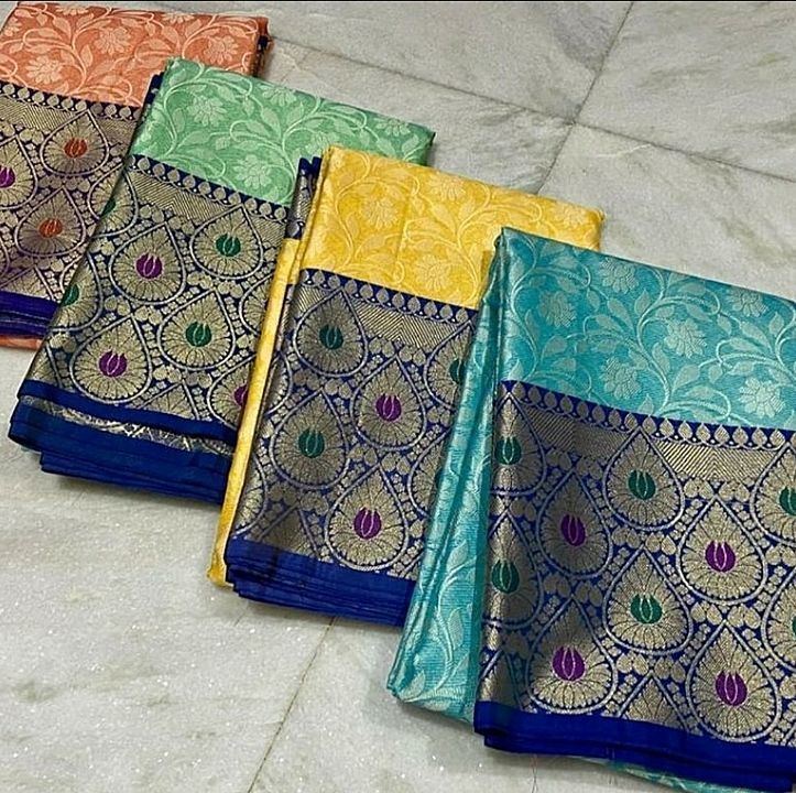 Post image Hey! Checkout my new collection called Banarasi Silk saree.