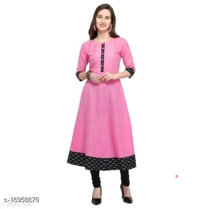 Women's stylish Cotton Kurtis uploaded by business on 5/14/2021