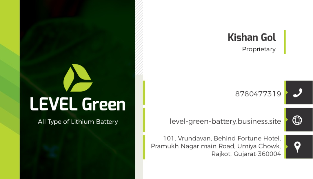LEVEL Green Battery 
