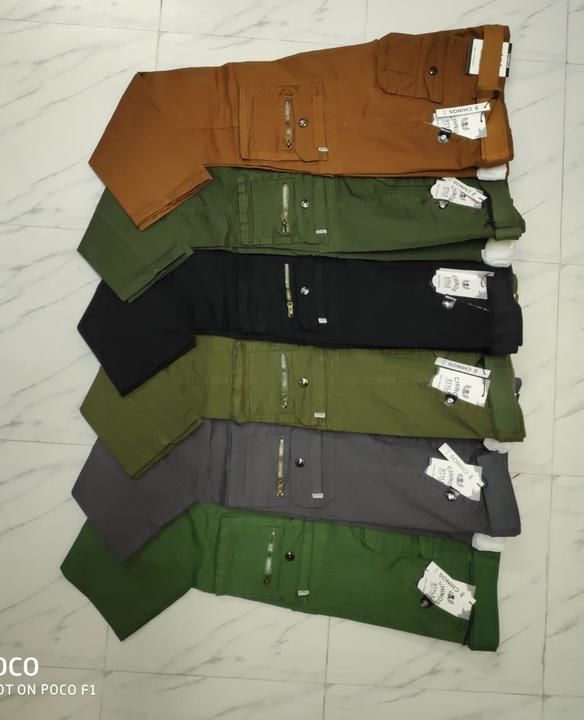 6 pocket Cargo pants uploaded by Spectrum Garments on 5/14/2021