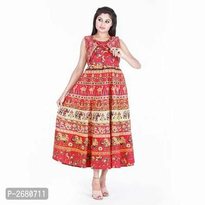 Fancy Printed Rayon and cotton A-Line womens kurtas uploaded by Online shopping  on 5/14/2021