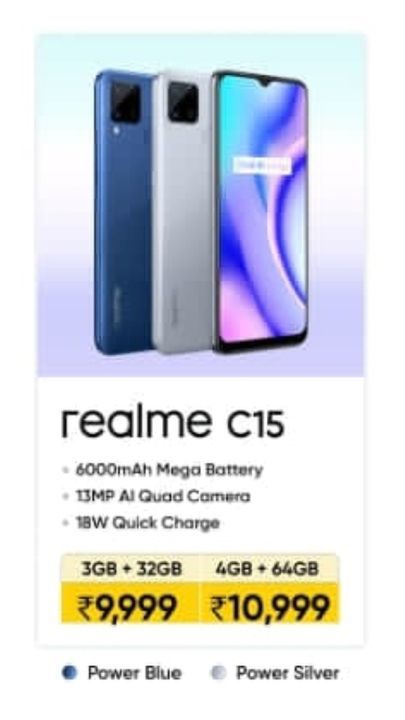 Realme c15 uploaded by Aditya mobile shopee on 5/14/2021