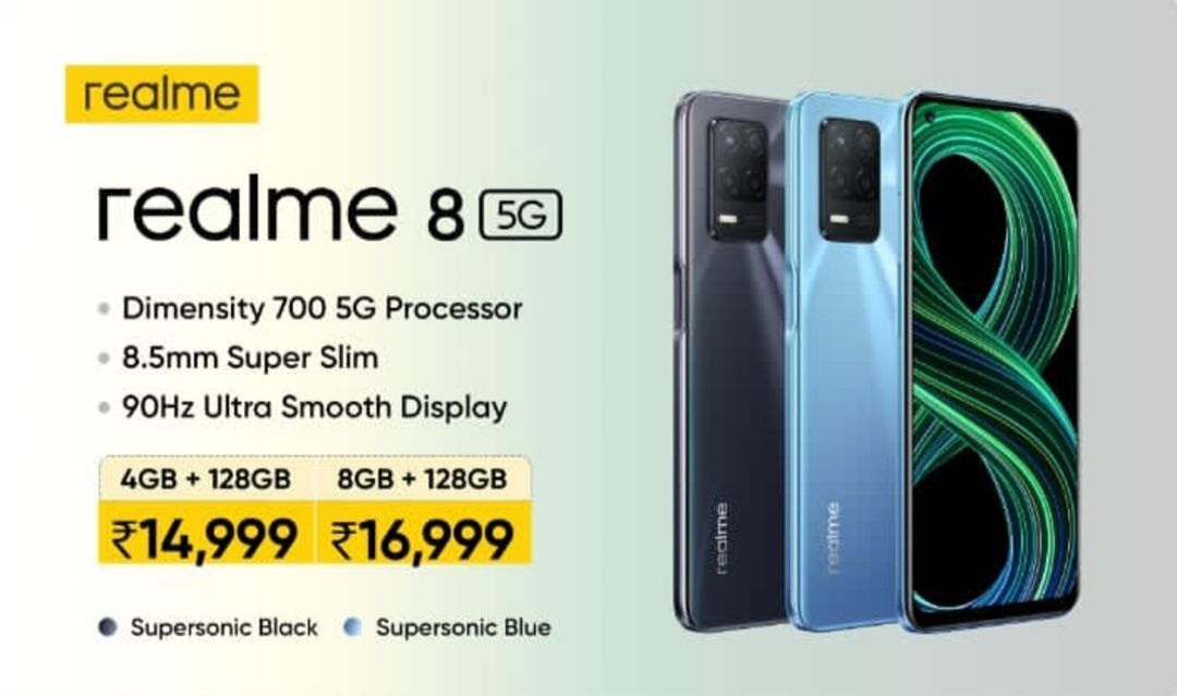Realme 8 5g uploaded by business on 5/14/2021