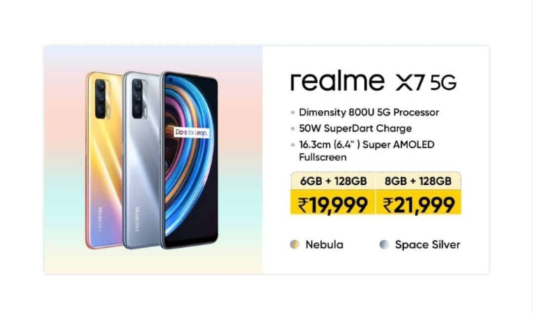 Realme x7 uploaded by Aditya mobile shopee on 5/14/2021