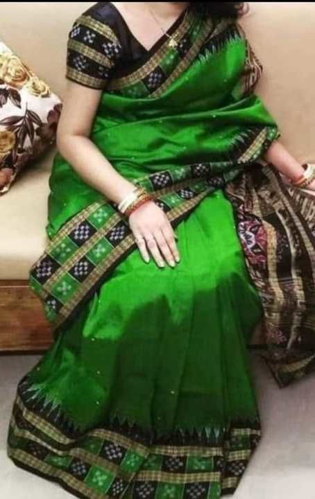 Khandua silk saree  uploaded by Subhalaxmi Handloom  on 5/15/2021