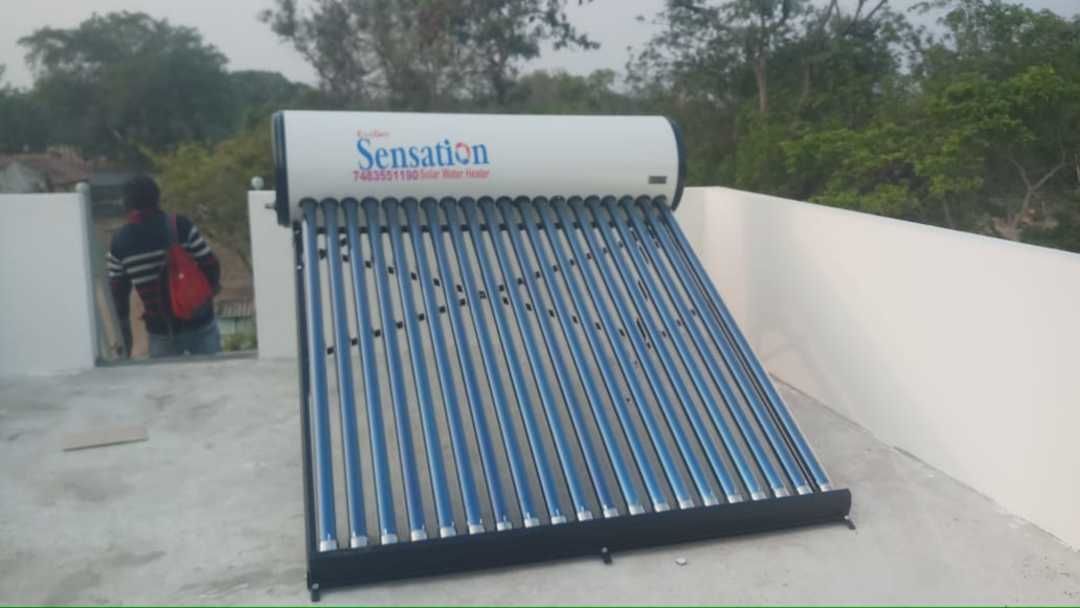 Solar water heater uploaded by business on 5/15/2021