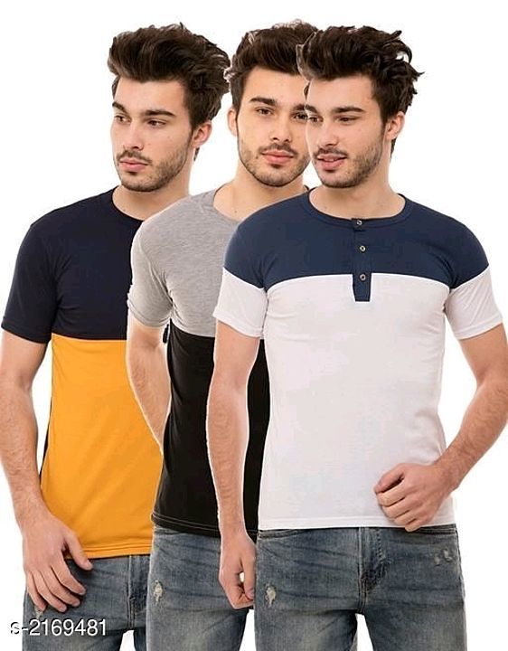 Pack of 3 man's T-shirt  uploaded by business on 8/4/2020