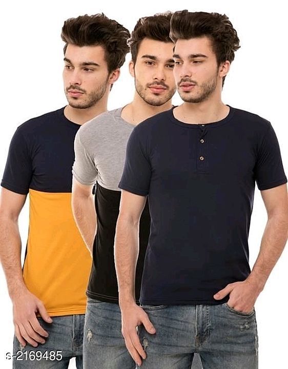 Pack of 3 man's T-shirt  uploaded by Sale on 8/4/2020