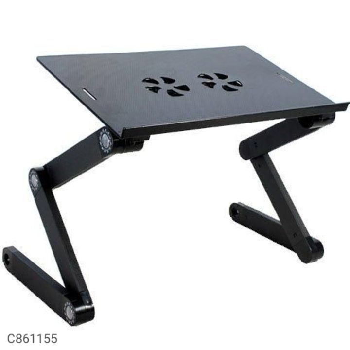 *Catalog Name:* Laptop Table - Foldable Zigzag Laptop Table with Cooling Fan

*Details:*
Description uploaded by ALLIBABA MART on 5/15/2021