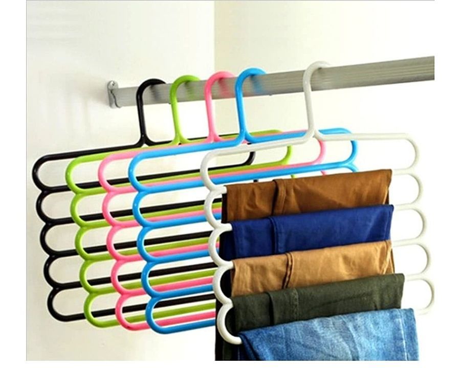 MosQuick Strong 180 Grams Weight Multipurpose Hanger for Shirts, Ties, Pants Space Saving Hanger, Cu uploaded by retailnet India  on 8/4/2020