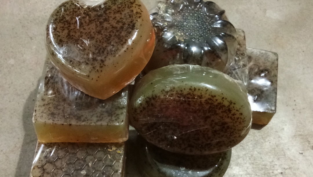 Green tea soap uploaded by Mom handmade beauty soap on 5/15/2021