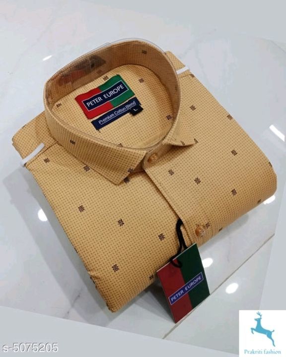 Trendy Elegant Men Shirts
 uploaded by Prakriti fashion on 5/15/2021