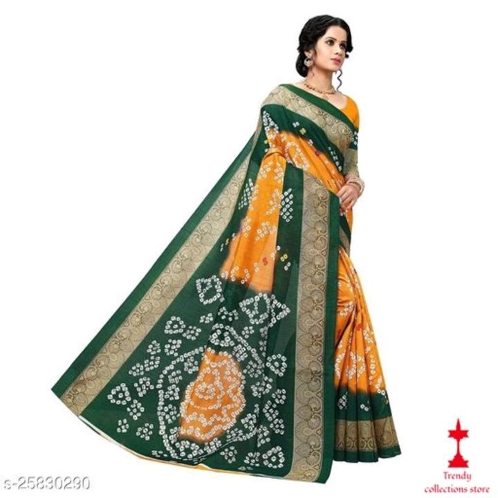 Fabric saree myra  uploaded by Fashionable and Trending Store on 5/15/2021