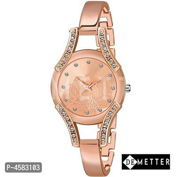 New partywear exclusive design analog watch for woemen uploaded by Top trend collection on 5/15/2021
