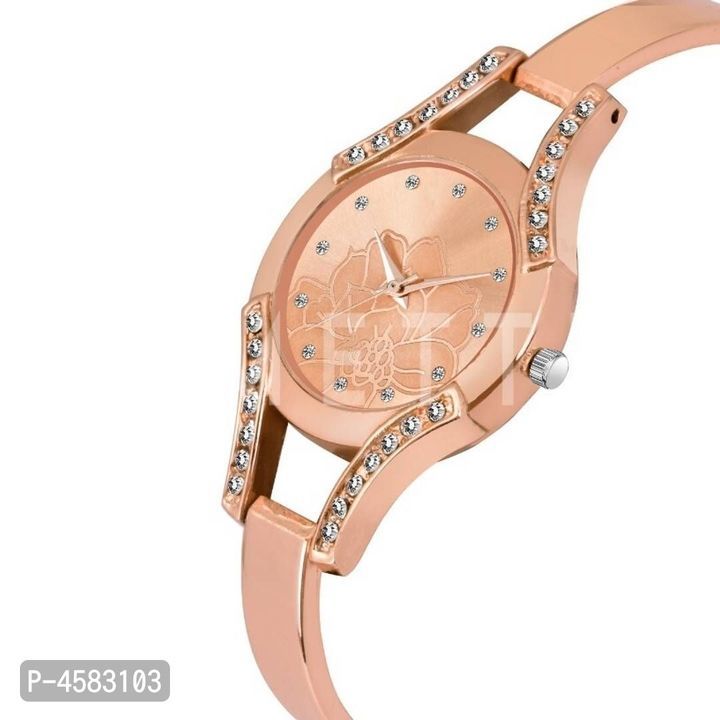 New partywear exclusive design analog watch for woemen uploaded by Top trend collection on 5/15/2021