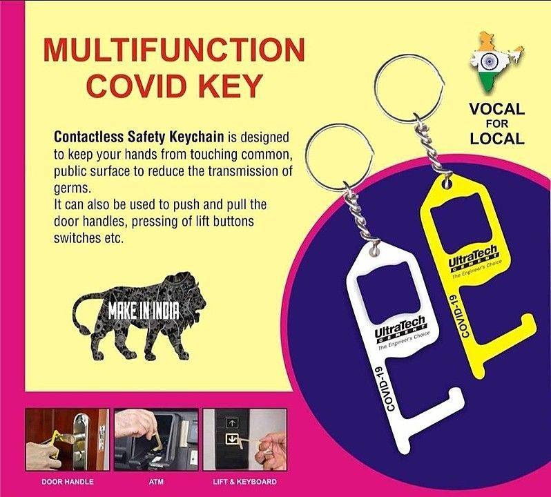 Anti covid key uploaded by The function junction on 8/4/2020