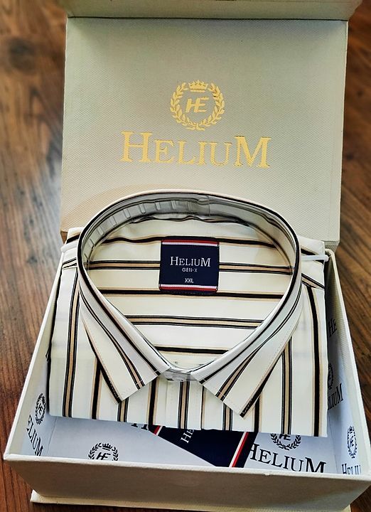 Helium stripe cotton shirts  uploaded by Bigkarts  on 8/4/2020