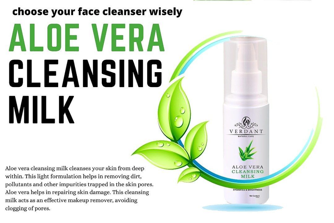 Aloe vera cleansing milk uploaded by Verdant Natural Pvt LTD on 5/16/2021