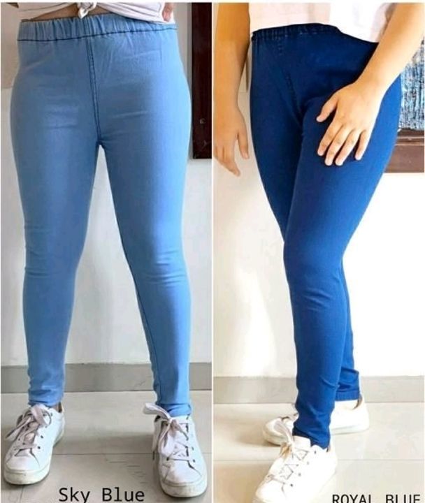 High Waist 2 pies combo  Women's Denim Jeggings uploaded by business on 5/16/2021