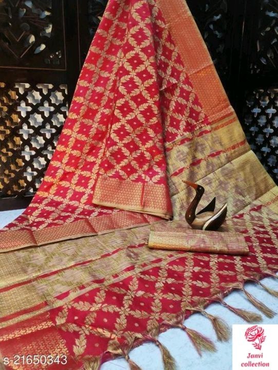 Sarees uploaded by Janvi collection  on 5/16/2021