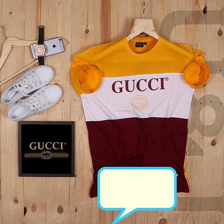 Gucci/addidas/Tommy teeshirt for men uploaded by Senz.shop on 8/4/2020