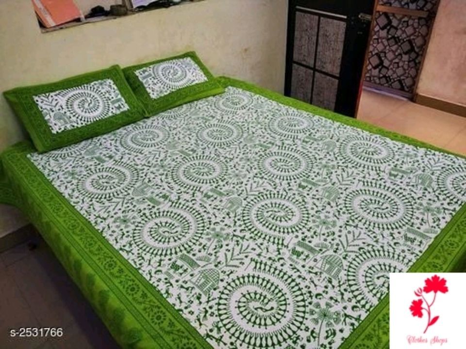 Trendy Comfortable Cotton Double Printed Bedsheets Vol 2

Fabric: Bedsheet - Cotton, Pillow Covers  uploaded by business on 5/16/2021