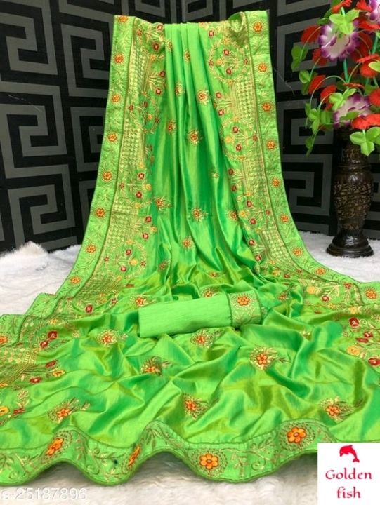 Beautiful saree uploaded by Apna shop on 5/16/2021