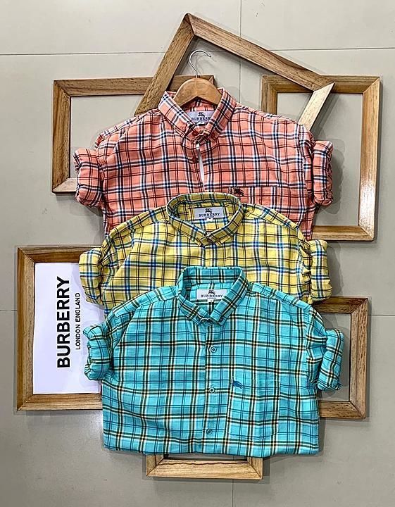 Burberry shirts for men uploaded by Senz.shop on 8/4/2020