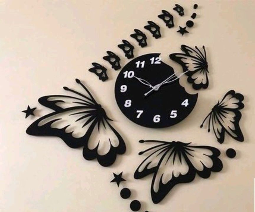 Stylish wall clock uploaded by business on 5/16/2021