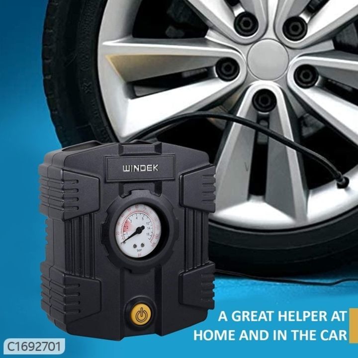 Analog Tyre Inflator Multi-purpose Air Pump with Compact Design & Speedy Inflation

 uploaded by Smithyshop on 5/16/2021