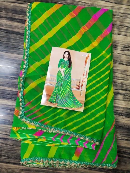 Post image Hey! Checkout my new collection called Lehriya Saree.