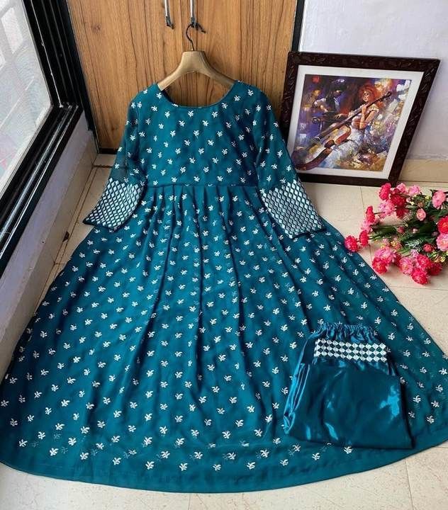 Anarkali style gown  uploaded by business on 5/16/2021