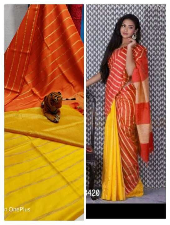 Gicha silk 🎀 with BP uploaded by B*star Saree creation  on 5/17/2021