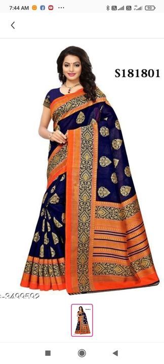 Silk sarees woman uploaded by business on 5/17/2021
