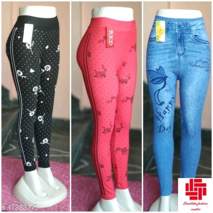 Pack of 3 womens leggings uploaded by business on 5/17/2021
