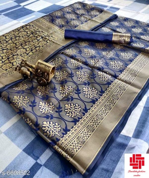 Post image Womens beautiful saree banarasi silk blend
Cod is available
WhatsApp' no 8423309056