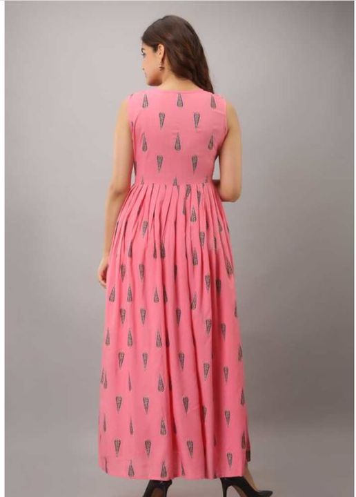 Sleeveless stylish printed kurti  uploaded by Riya shopping  on 5/17/2021