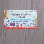 Business logo of Welcome crockery and plastic 