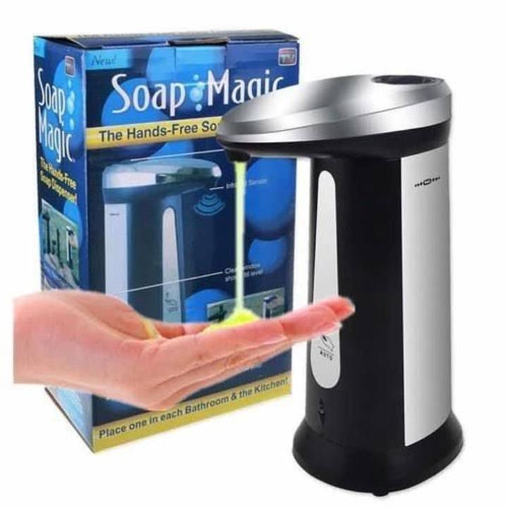 Soap and sanitizer dispaensor uploaded by business on 5/17/2021