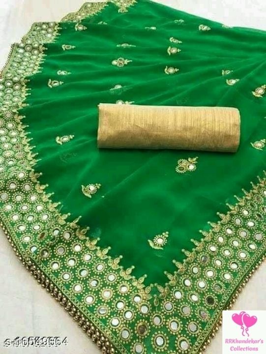 Green sari more colours available  uploaded by business on 5/17/2021
