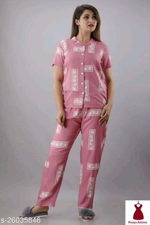 Cotton night suits😍 uploaded by business on 5/17/2021