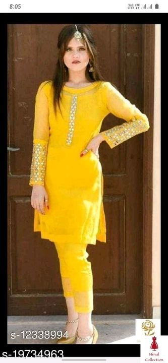 Kurti or pant uploaded by business on 5/17/2021