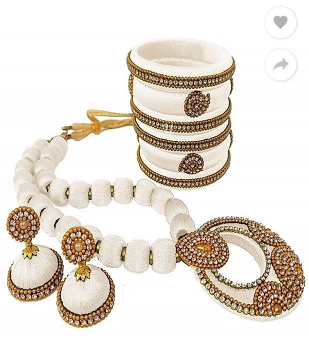 Set of earing neckles and bangle  uploaded by business on 5/17/2021