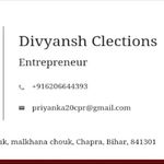 Business logo of Divyansh clections