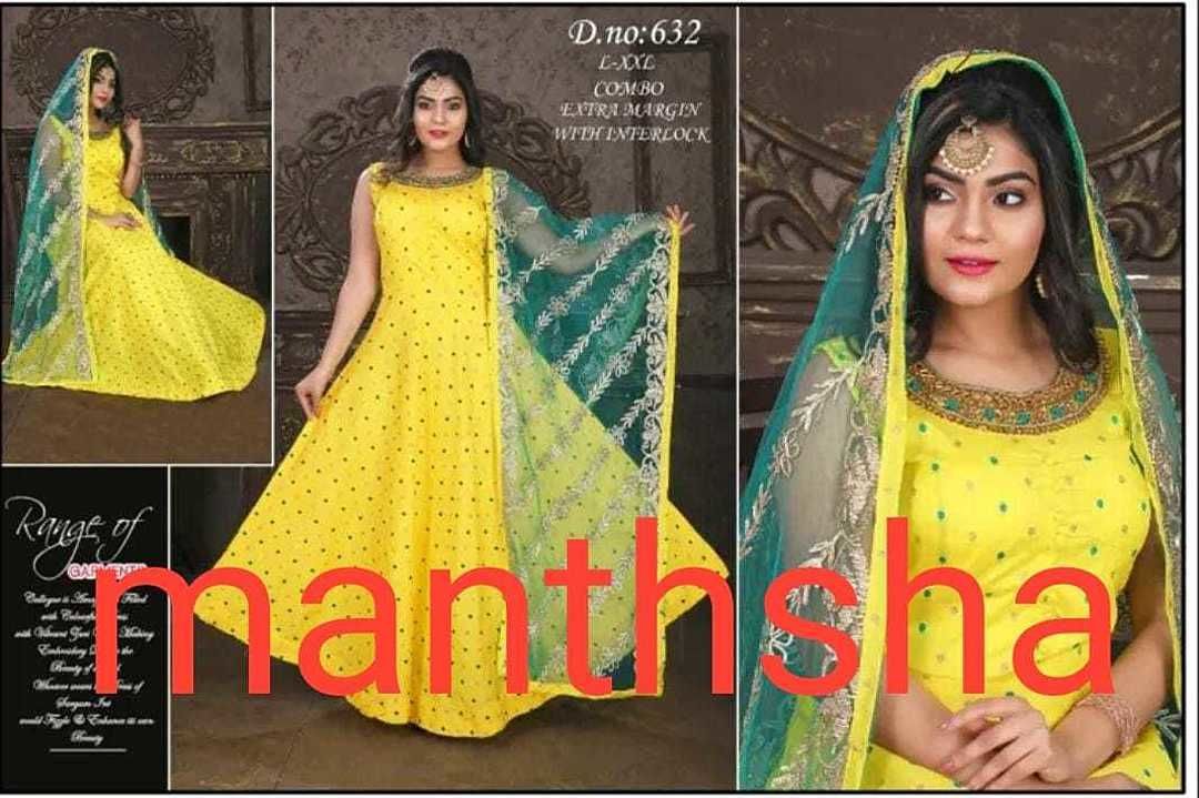 Manthsha latest collection long gown uploaded by business on 8/4/2020