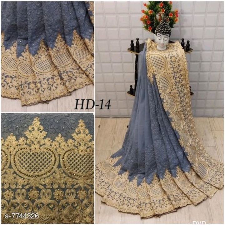 Goergett Saree uploaded by business on 5/17/2021