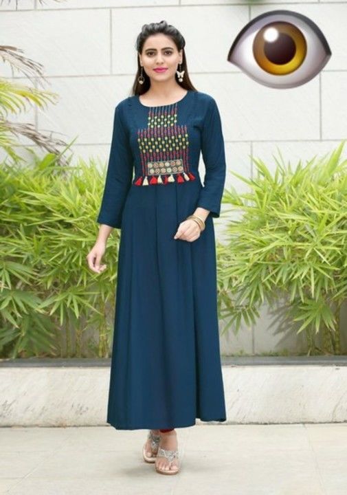 Gown style kurti uploaded by business on 5/17/2021