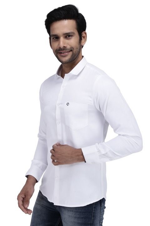 Plato Honey White 100% Imported Premium Cotton Full Sleeve Shirts uploaded by business on 5/17/2021