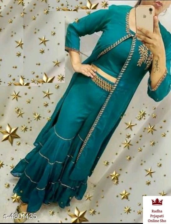 Gharara suit koti with uploaded by business on 5/18/2021